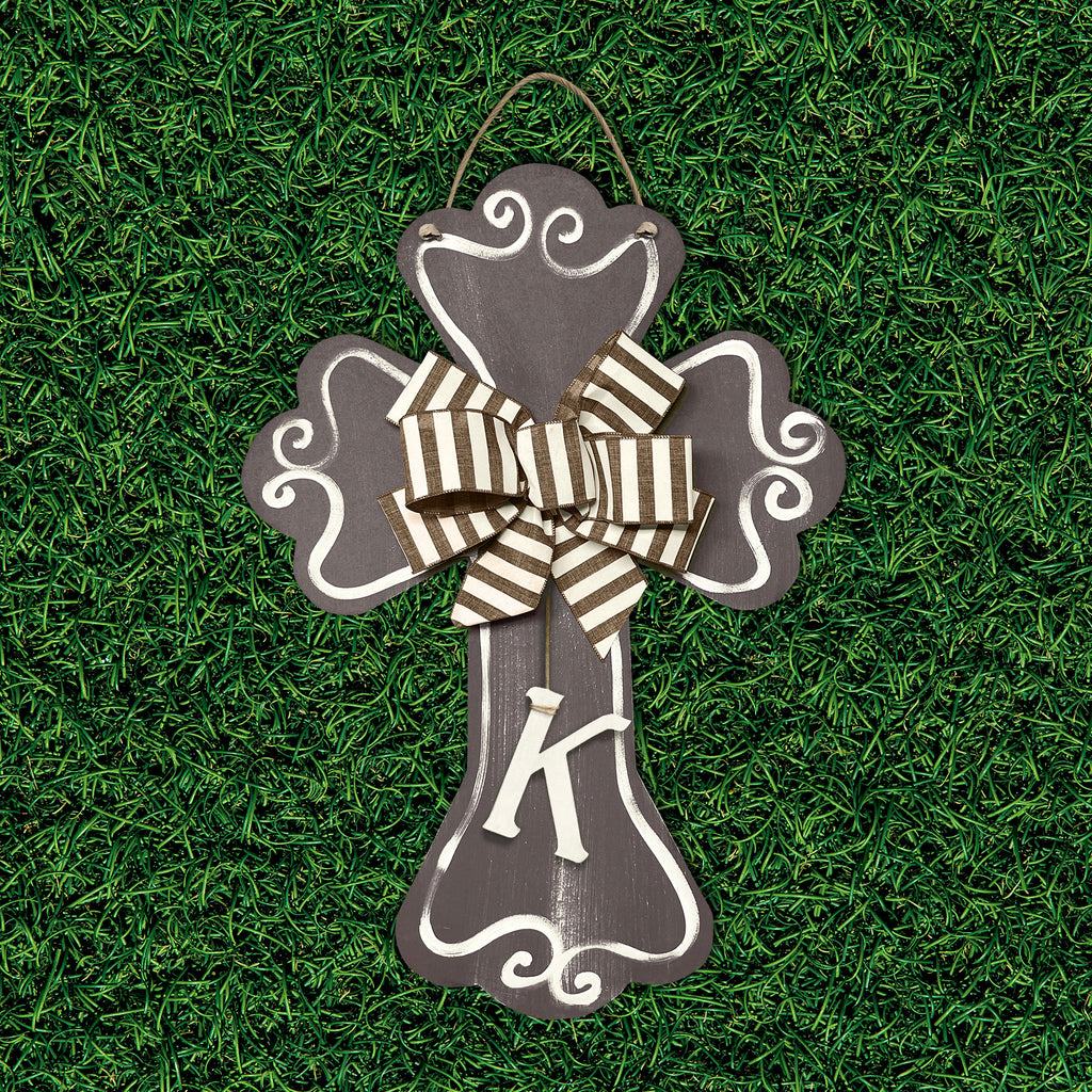 Cross - Brown Rounded (Loop Design)