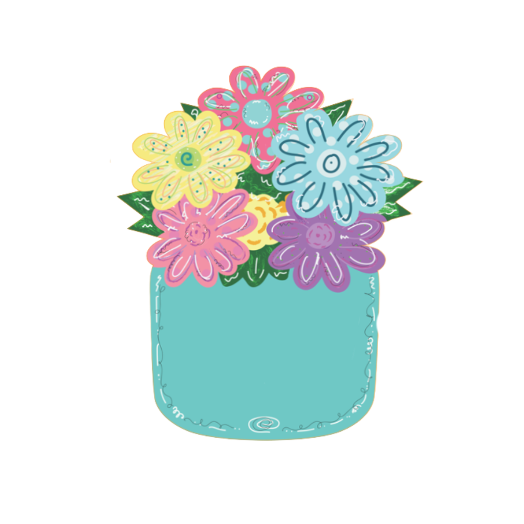 Flowers Mason Jar
