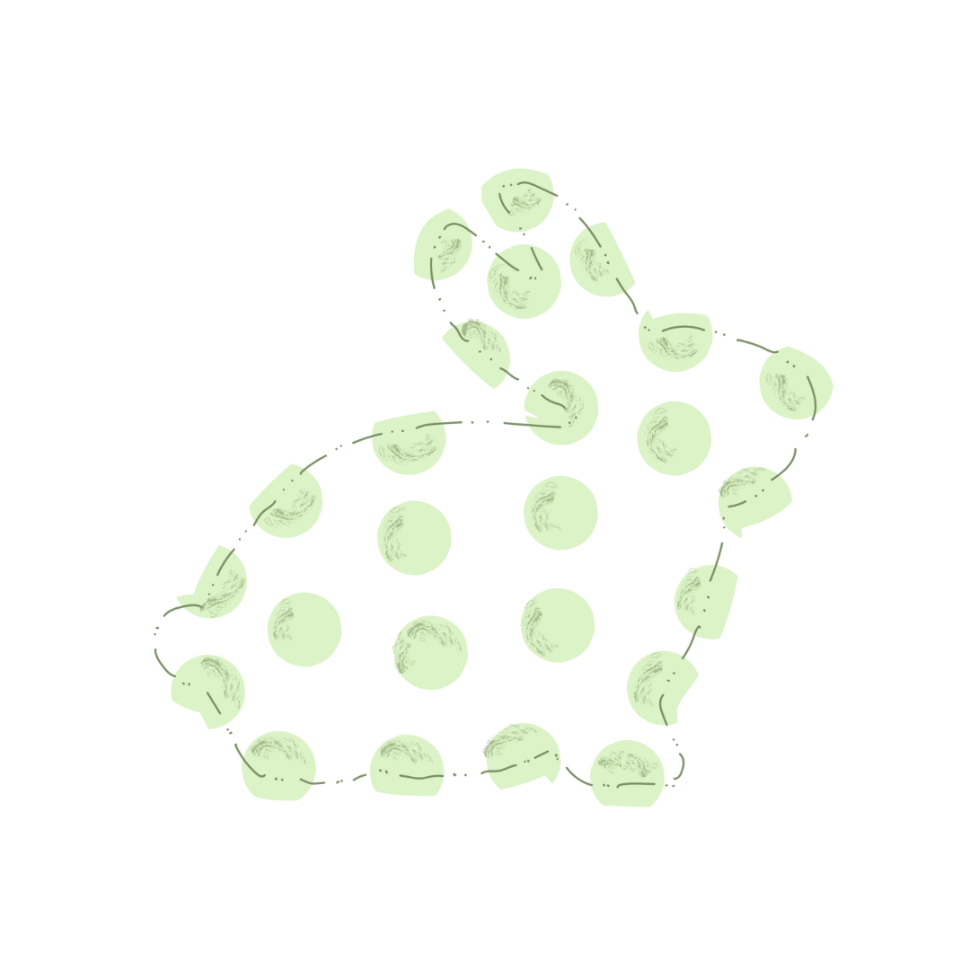 Green Side Body Bunny