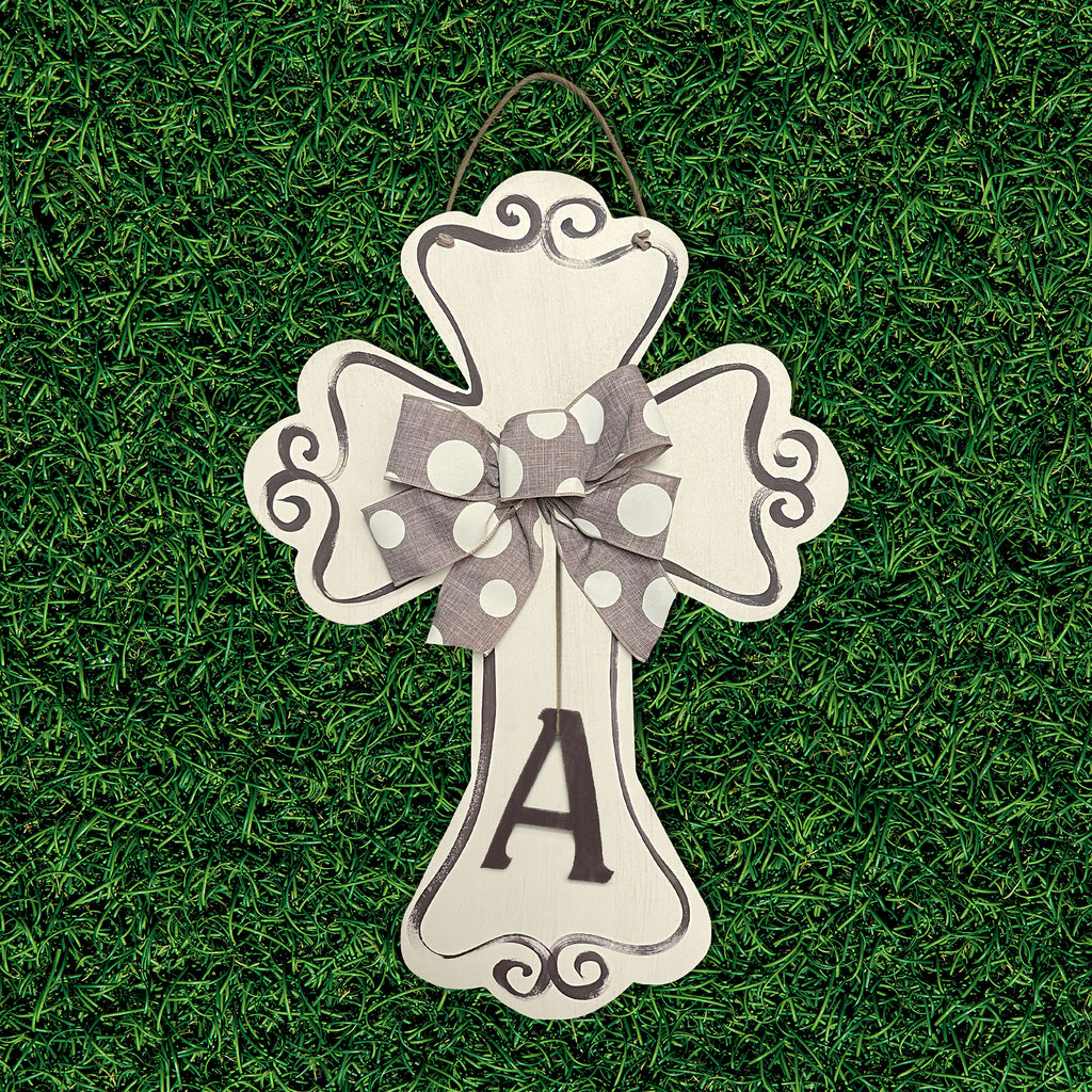 Cross - Cream Rounded (Loop Design)