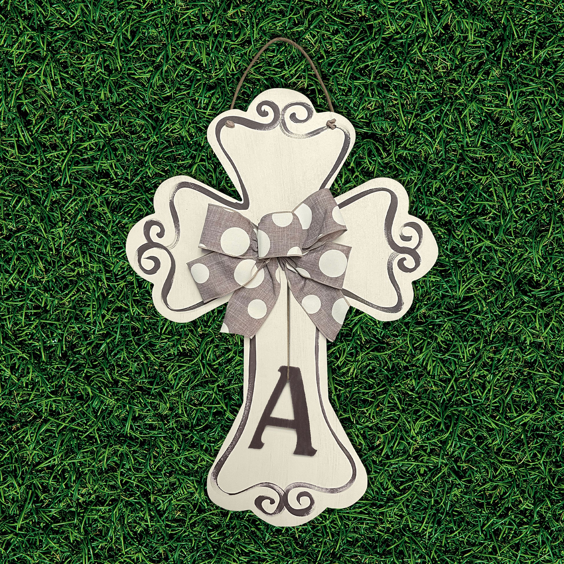 Cross - Cream Rounded (Loop Design)