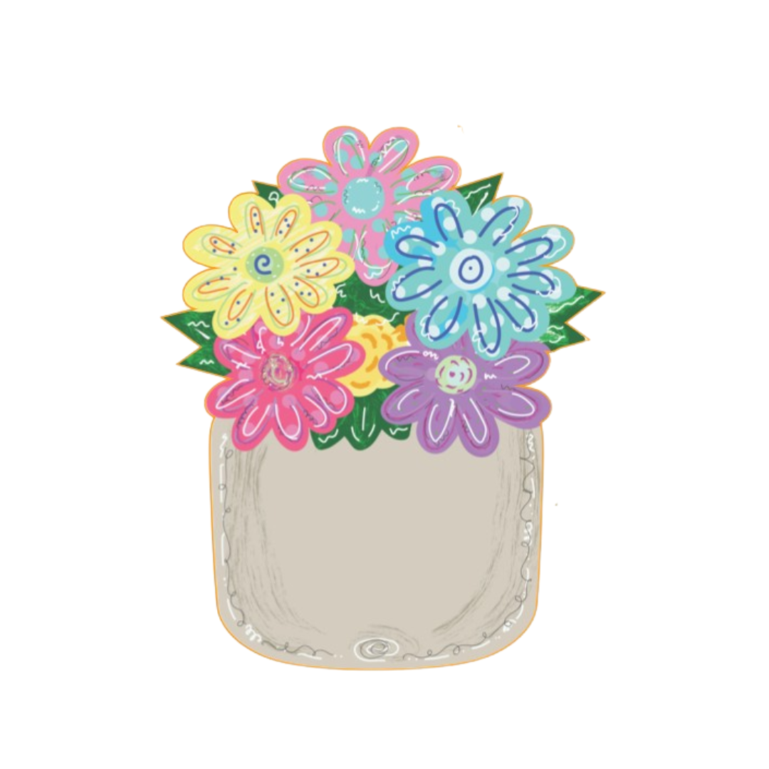 Flowers Mason Jar