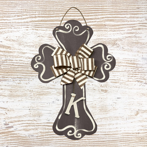 Cross - Brown Rounded (Loop Design)