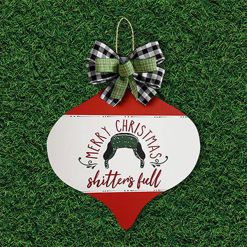 Christmas Ornament Shape - Shitters Full