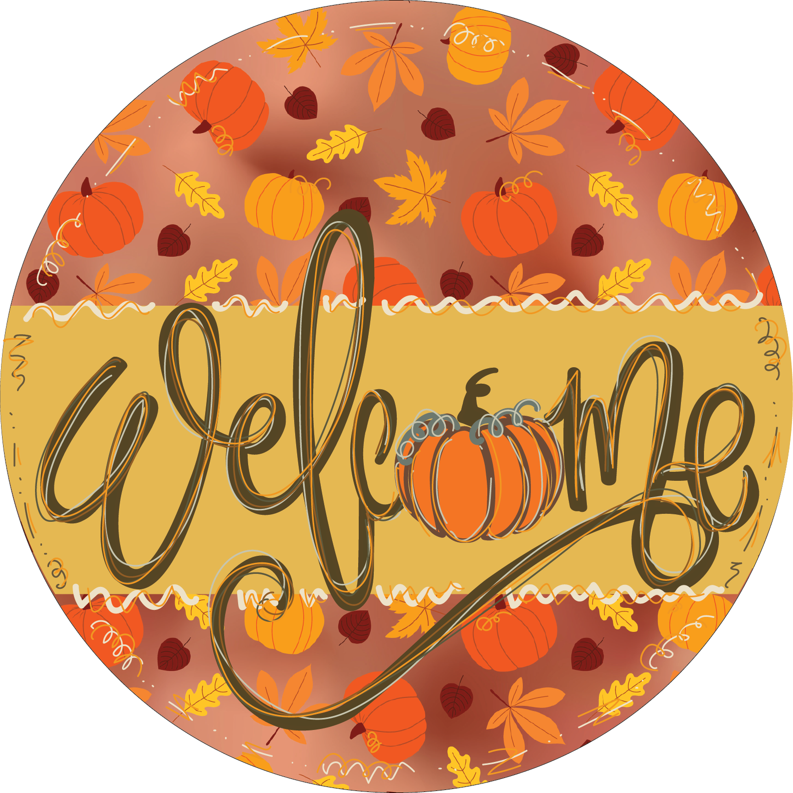 Circle 23 welcome Pumpkins