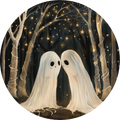 Circle Ghost in the Forest