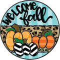 Circle 23 Welcome Fall Blue