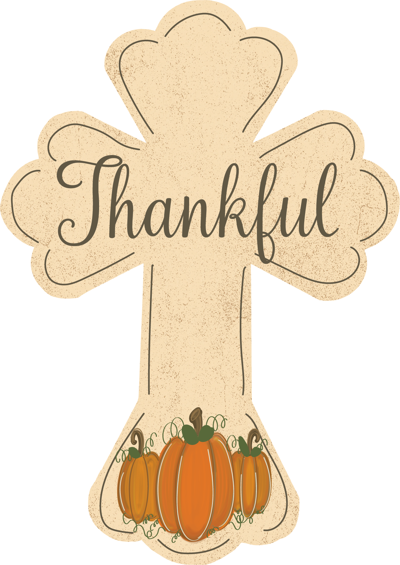 Cross Fall Thankful