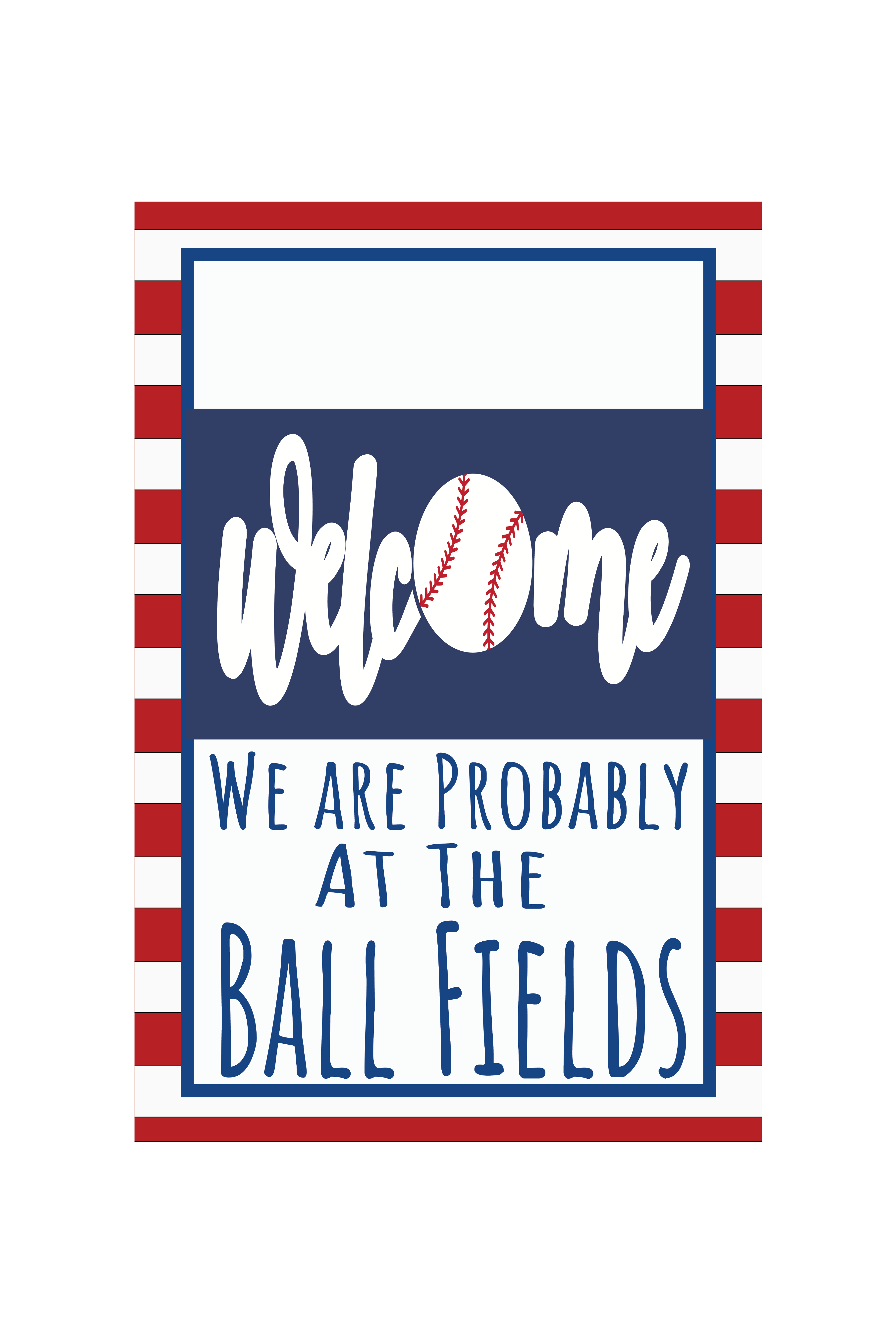 Garden Flag Ball Fields