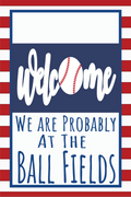 Garden Flag Baseball