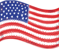 Flag Door Hanger - Blank