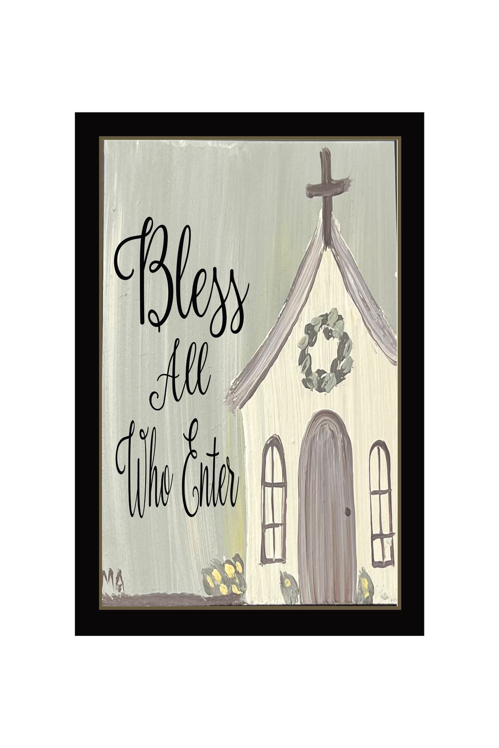 Garden Flag Bless All Who Enter