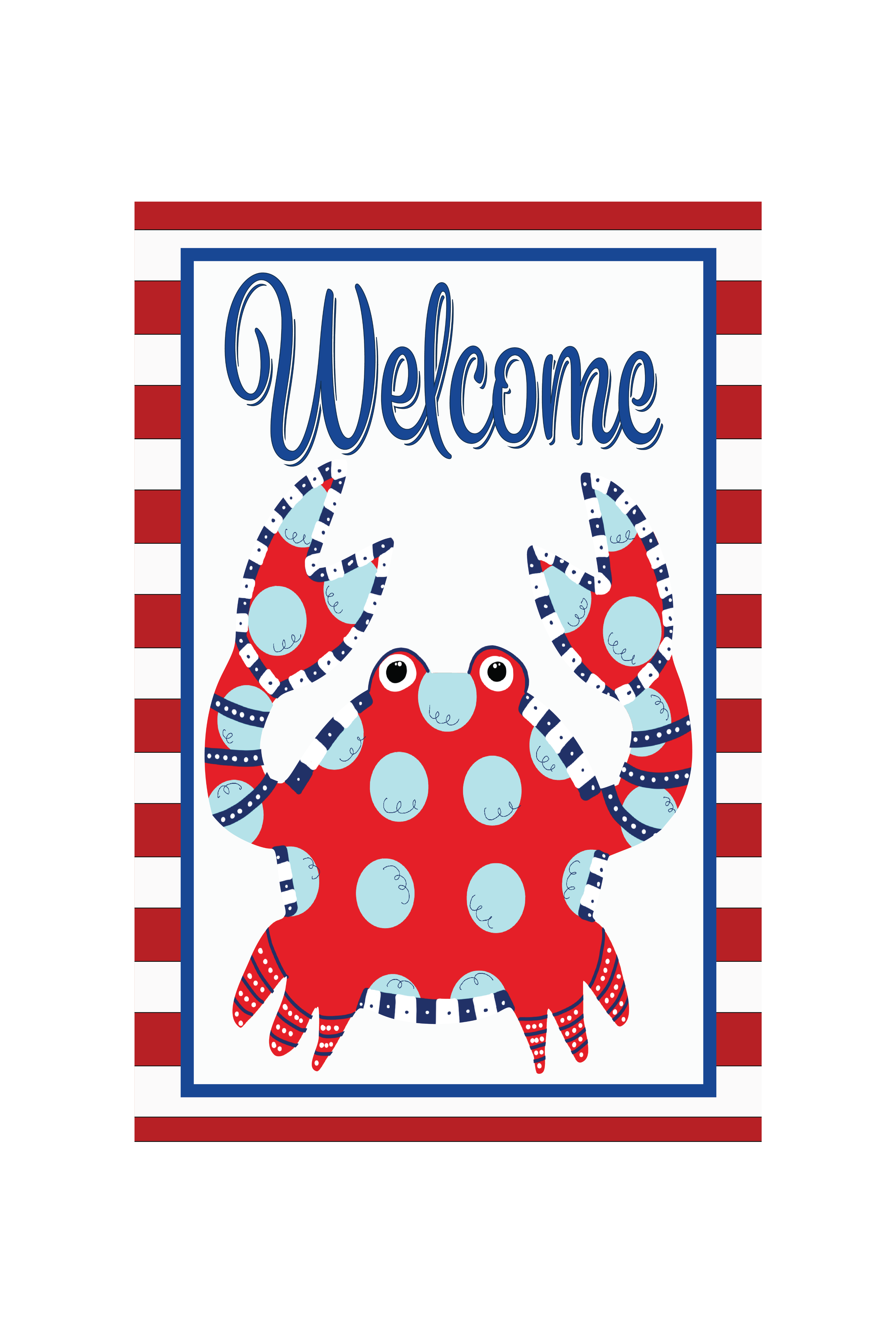 Garden Flag Crab Red