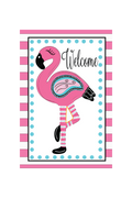 Garden Flag Flamingo