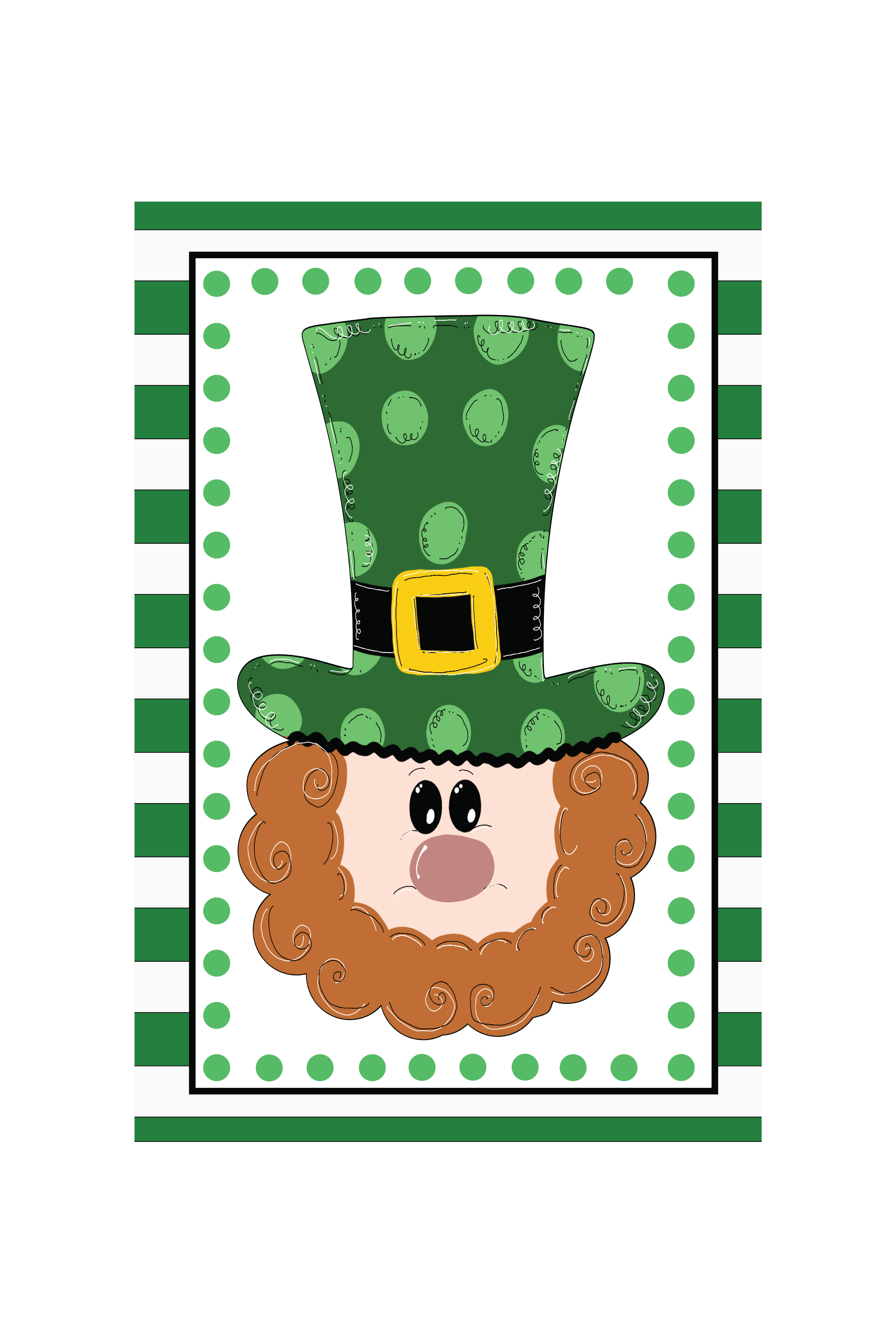 Garden Flag St Patrick's Day Leprechaun