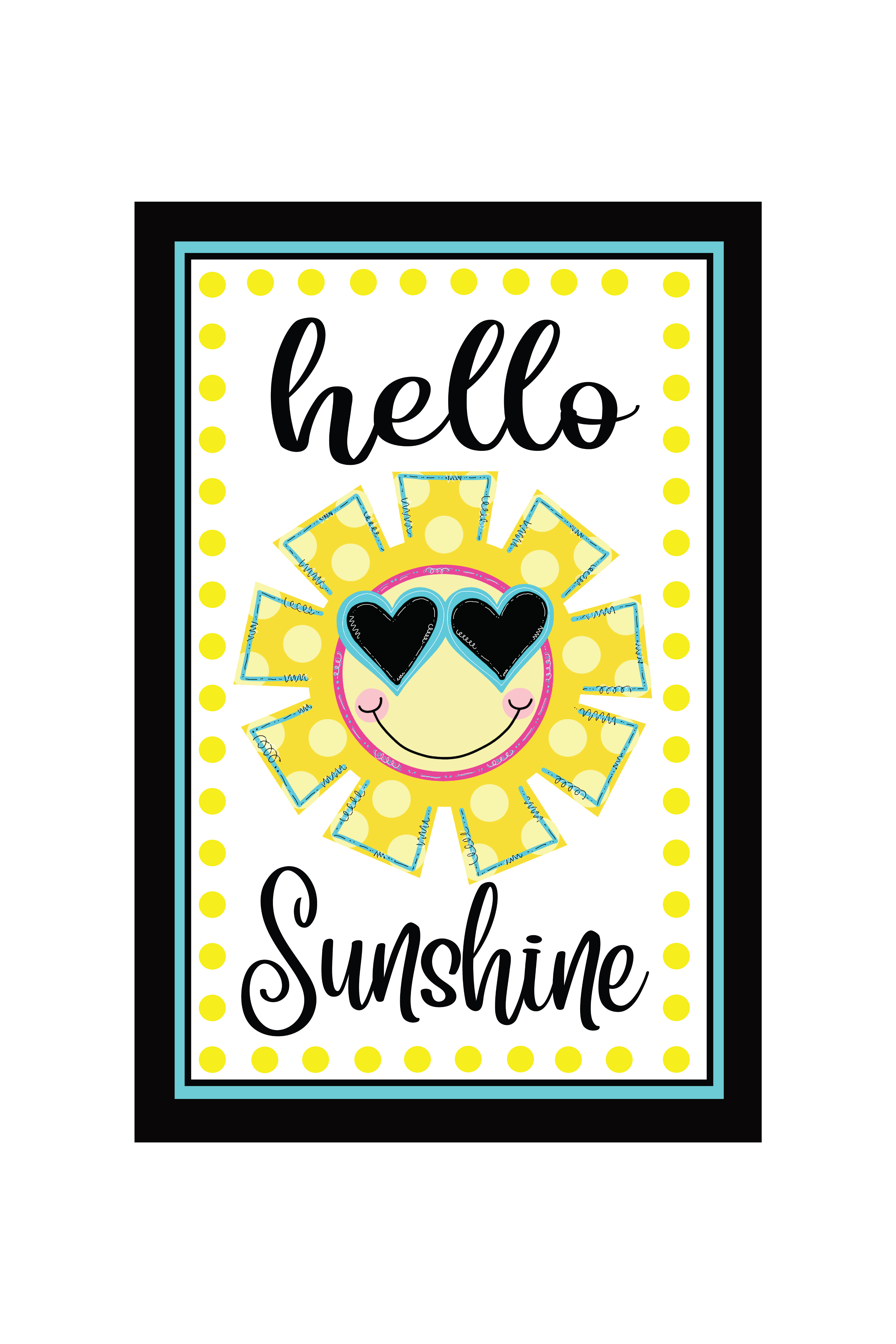 Garden Flag Sunshine