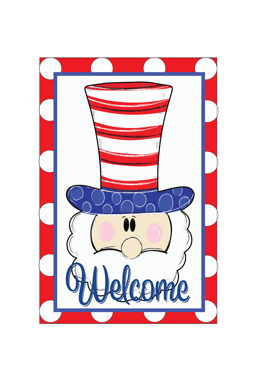 Garden Flag Uncle Sam