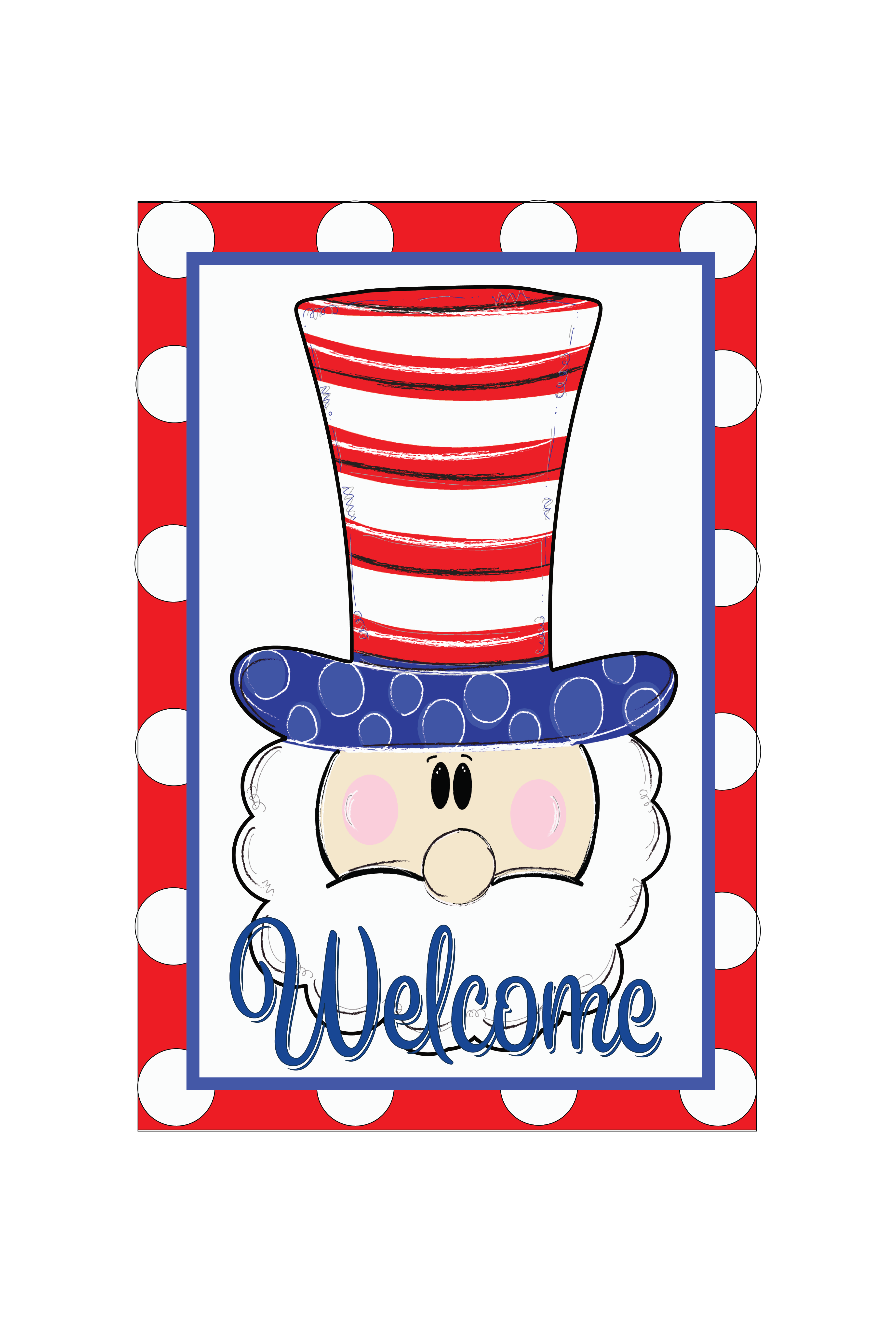 Garden Flag Uncle Sam