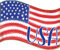 Flag Door Hanger - USA