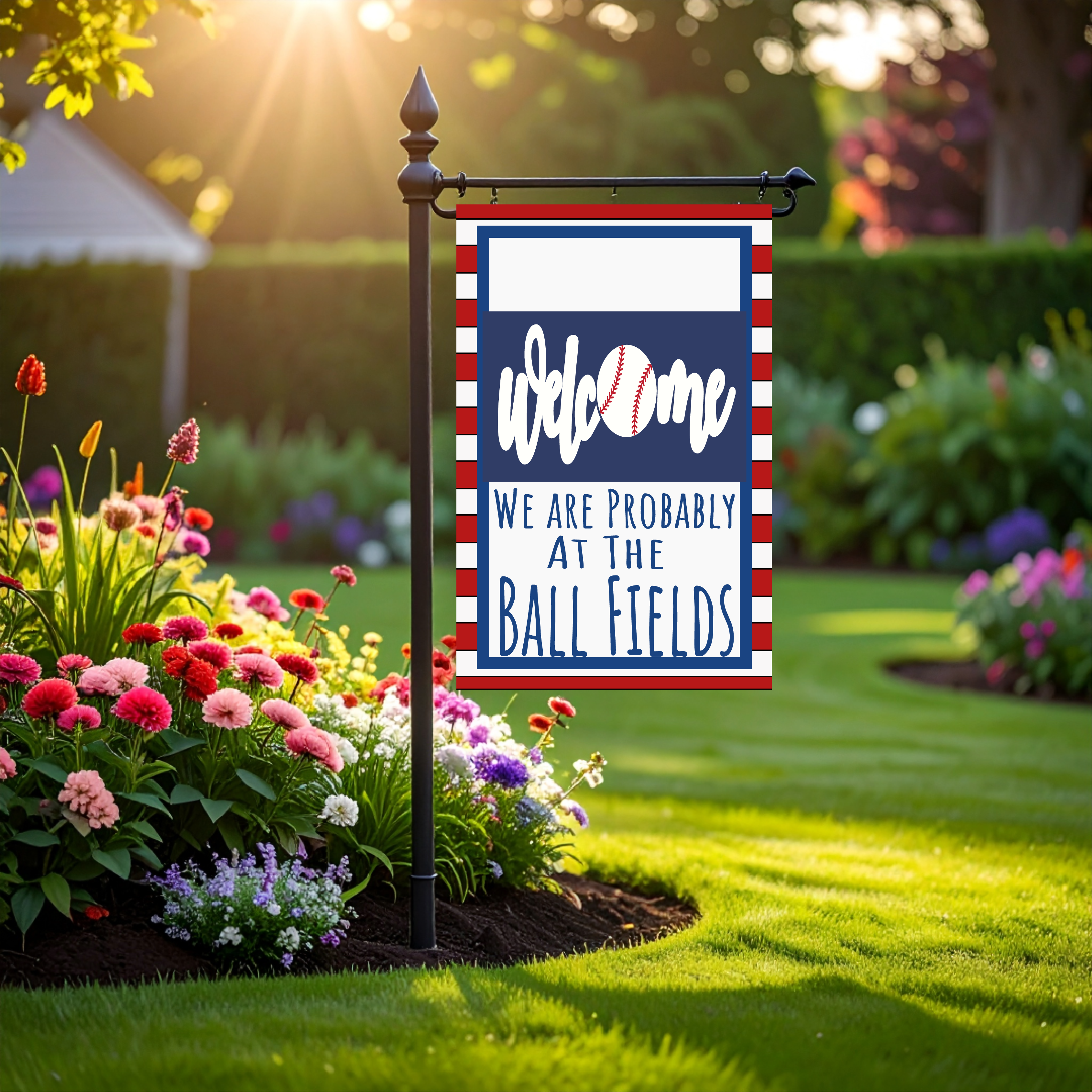 Garden Flag Ball Fields