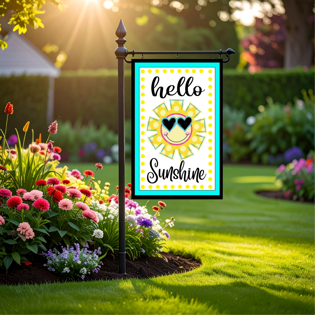 Garden Flag Sunshine