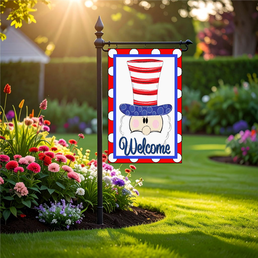 Garden Flag Uncle Sam