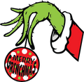 Christmas Grinch Hand
