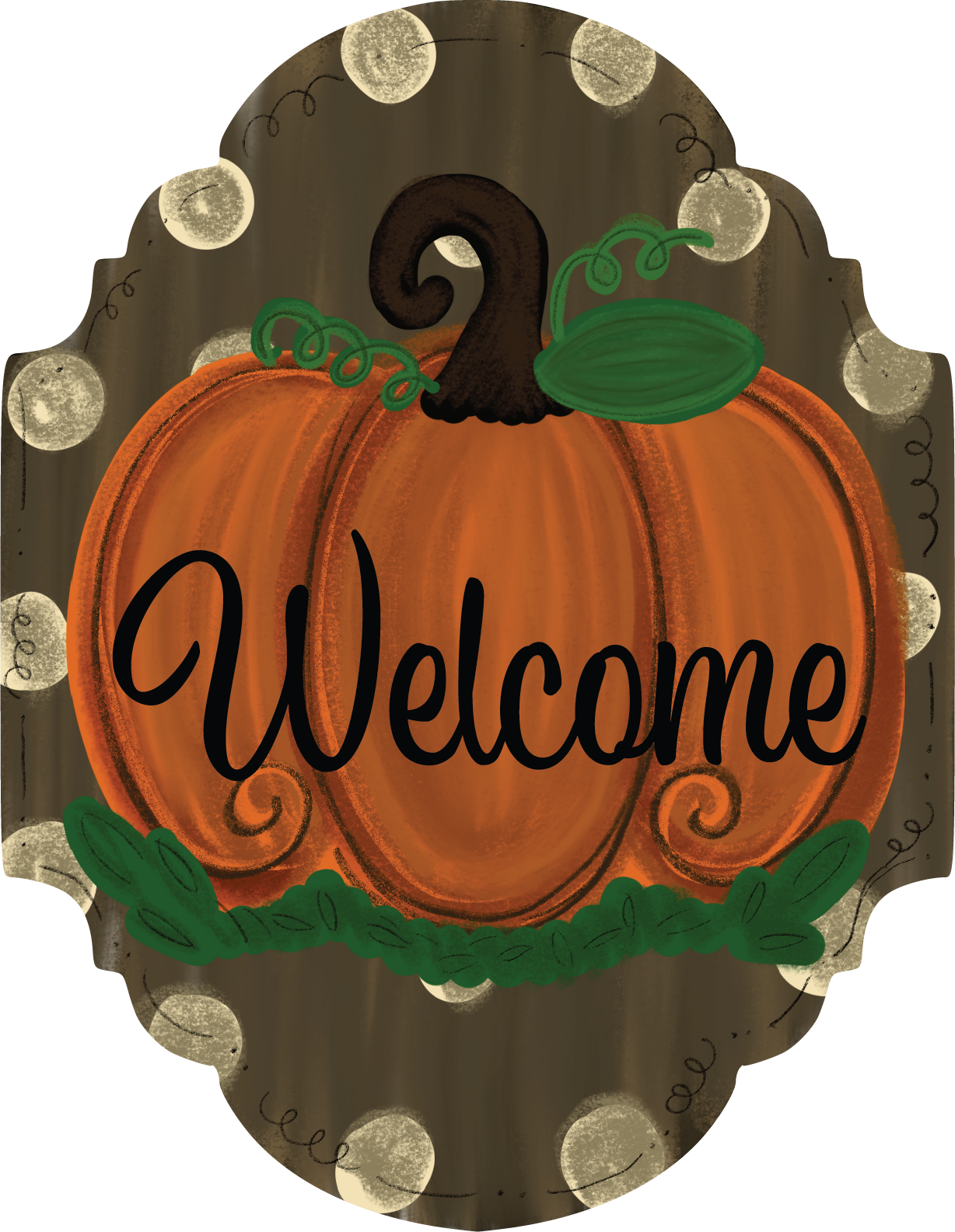 Letter Board Fall Pumpkin Welcome