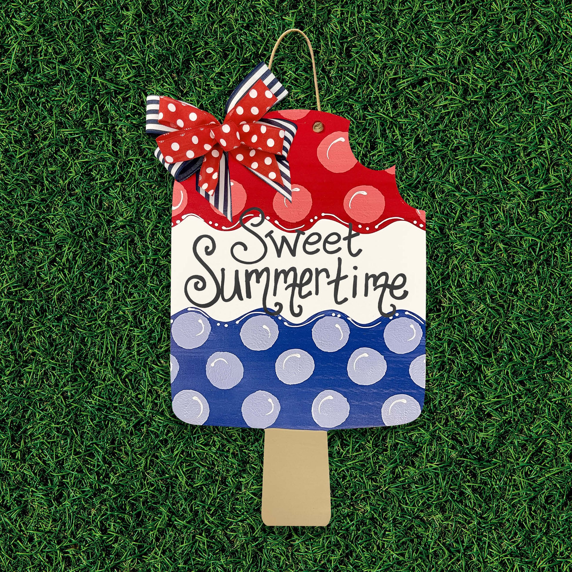 Sweet Summertime Popsicle Door Hanger