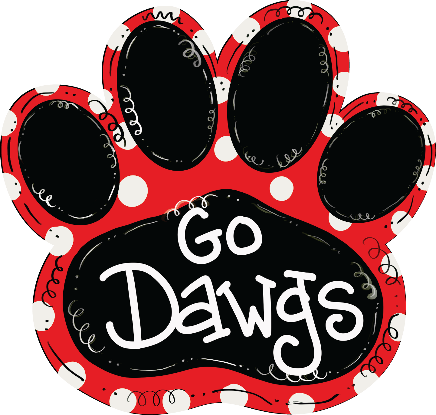 Paw - Go Dawgs