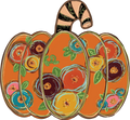 Pumpkin Chunky Floral
