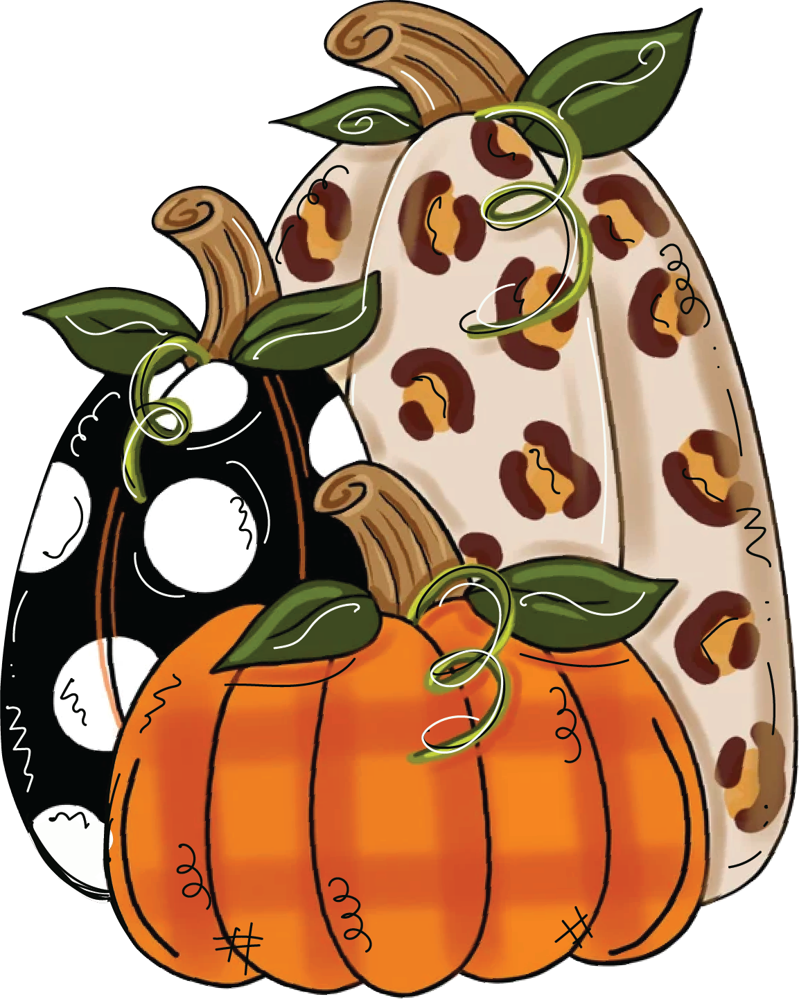 Pumpkins Funky Triple