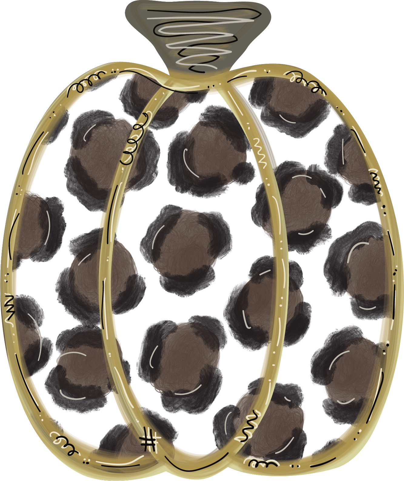 Pumpkin Single Leopard