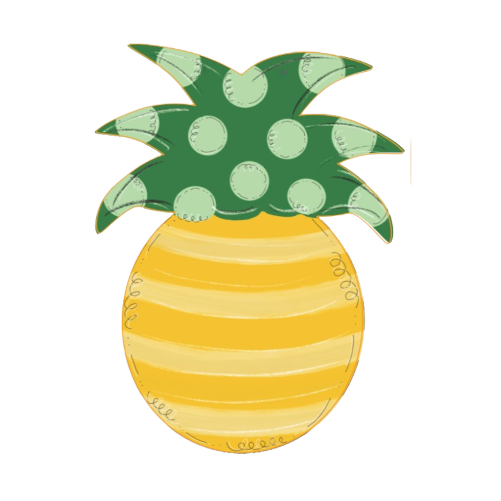 Pineapple Summer Door Hanger
