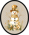 Snowman Oval