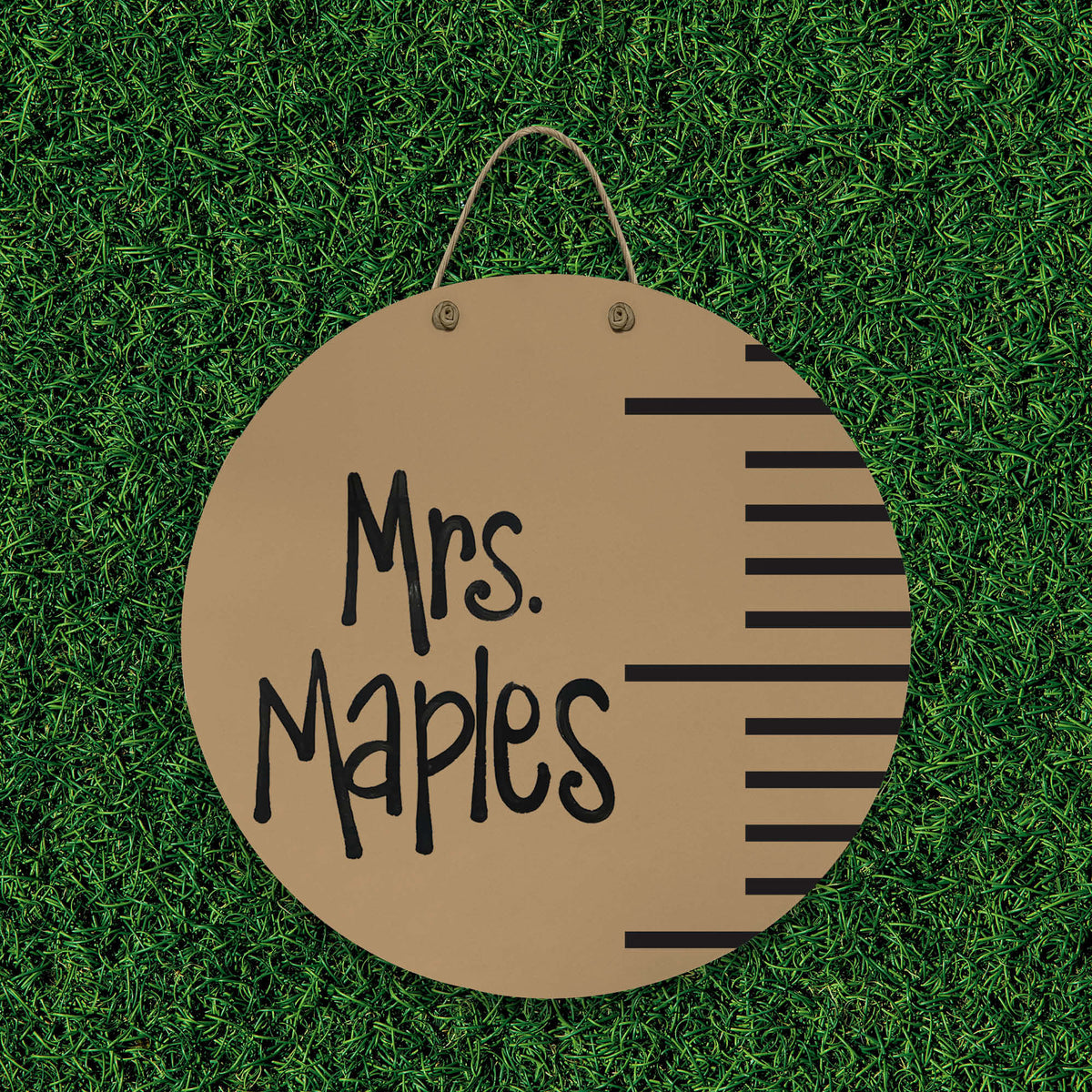 Sassy Ruler Teacher Ruler Door Hanger | Sassy South Art