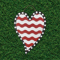 Valentines Red Chevron