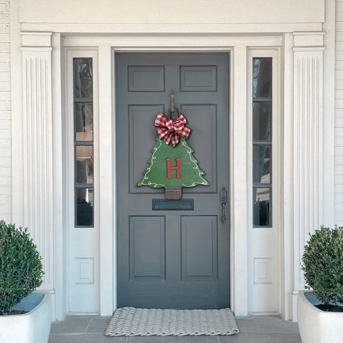 Christmas Tree - Solid Distressed