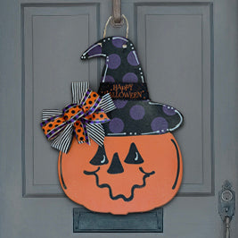 Jack-O-Lantern Witch Hat