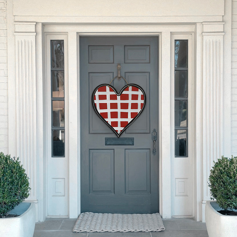 Valentines Buff Plaid